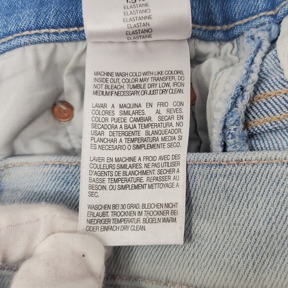 Mother The Insider Crop Step Fray High Rise Bootcut Jeans Sexico Mexico Size 28 - Picture 12 of 12